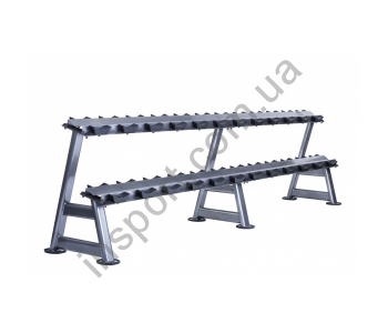 Стойка гантельная 2-х ярусная Fitnessport DR-08