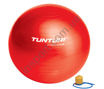 ФИТБОЛ (МЯЧ ДЛЯ ФИТНЕСА) TUNTURI GYMBALL 65 CM 14TUSFU170