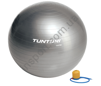 ФИТБОЛ (МЯЧ ДЛЯ ФИТНЕСА) TUNTURI GYMBALL 75 CM 14TUSFU279