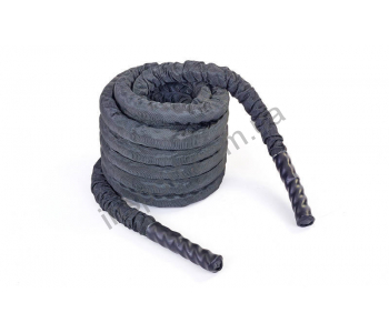 Боевой канат для кроссфит Fitness Master BATTLE ROPE 12 м