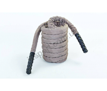 Боевой канат для кроссфит Fitness Master BATTLE ROPE 9 м