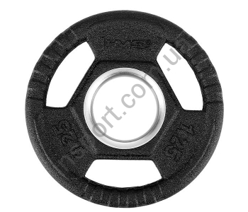 Олимпийский диск прорезиненный черный 1.25 КГ HMS TOH01