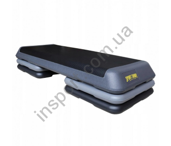 Степ-платформа профессиональная 3-ступенчатая Sport Shiny SS6038