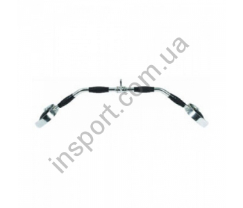 Вращающийся гриф для тяги сверху 85 см Fitnessport МB-09