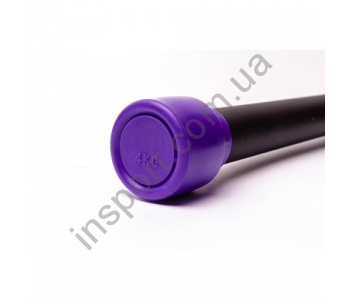 Бодибар 4 кг наконечник-фиолетовый B-BB-4k