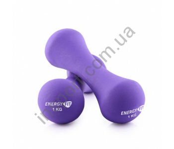 Гантели неопреновые 2х1 кг EnergyFIT EF1