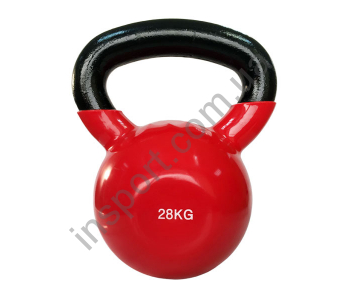 Виниловая гиря 28 кг Spart DB2174-28 Red