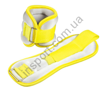 Утяжелители для щиколоток и запястий 1 кг x 2 шт Ecofit MD1626 