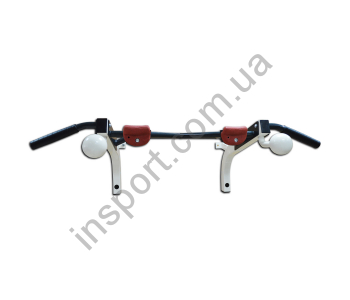 Турник настенный с шарами и скалолазными зацепами InterAtletika HL020