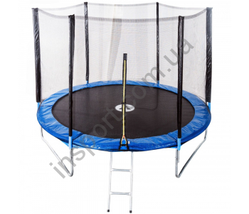 Батут Atleto 252 см с сеткой + лестница (20000800)