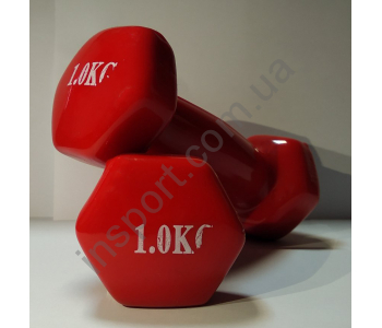 VDD-01-1к Гантель аэробная виниловая Alex 1 кг