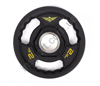 Диск олимпийский уретановый 2.5 кг Fitnessport RCP21-2,5