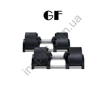 Гантелі набірні Generation Fitness 2-20 кг пара