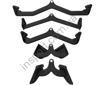 Набор неопреновых рукояток для тяги Fitnessport МВ-20