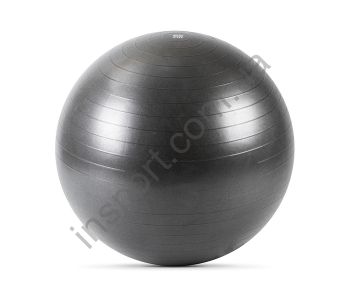 М'яч для фітнесу Generation Fitness Anti-Burst FF-75 см Black з насосом