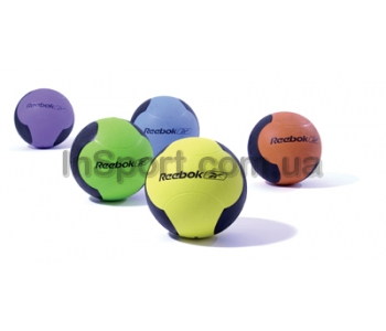 Медицинский мяч Reebok RE-21121 1 кг (желтый)