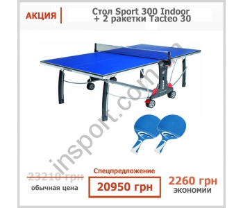 133900 Теннисный стол Cornilleau Sport 300 Indoor blue