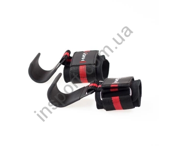 Крюки на запястье для становой  и подтягивания HMS HRX01