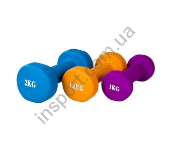 Гантели для фитнеса HMS 17036 1-2 кг