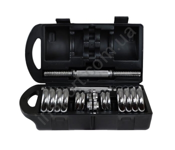 Набор гантелей в чемодане HMS SJC-15 кг