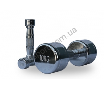 Гантельный ряд ( Ёлочка ) от 1 до 10 кг Alex D-04