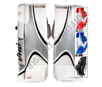 Щитки вратарские мужские Goalie Leg Pads 3727 WH-B