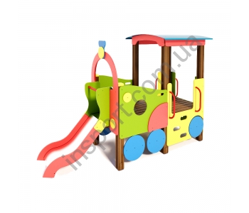 Паровозик с горкой T502