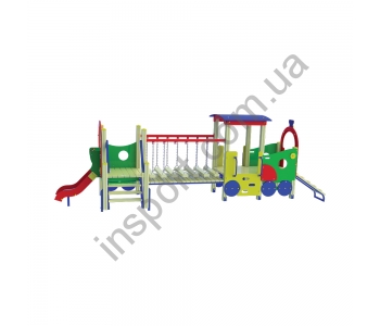 Паровозик с вагоном TE503