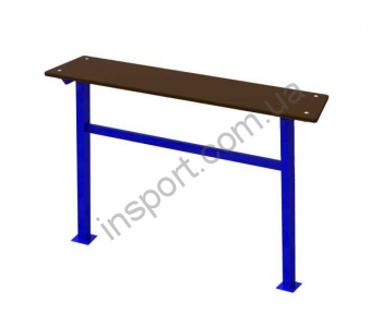 S741 Лавка с фанерным сиденьем