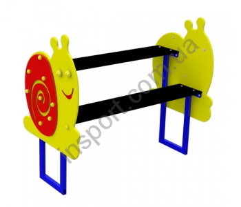 S744 Детская скамейка со столом 