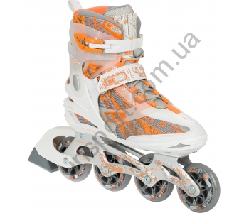Роликовые коньки Reaction H505 White
