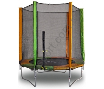 Батут KIDIGO 183 см с защитной сеткой