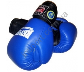 Перчатки боксерские REYVEL ФБУ (кожа) 10-12 oz