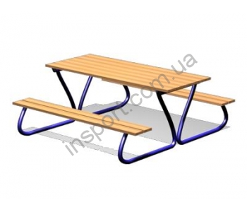 Столик со скамейками DIO213