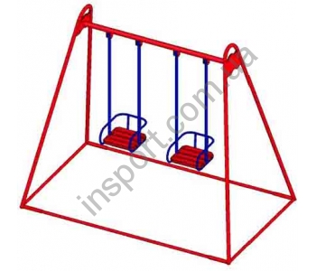 Качель двойная металлическая DIO310