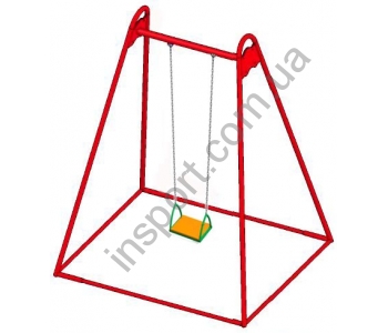 Качель одинарная на цепях DIO311