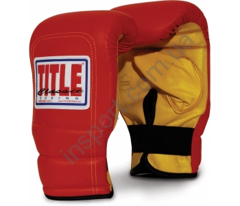 Снарядные боксерские перчатки TITLE Classic Extended Wrist Pro Bag 2129