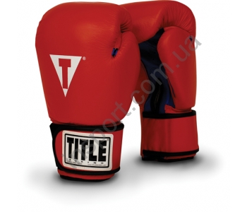 Перчатки для бокса/фитбокса TITLE Boxing Leather Aerobic 2048