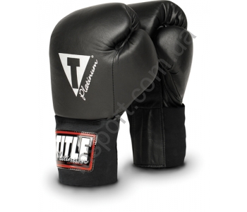 Боксерские тренировочные перчатки TITLE Platinum 2098