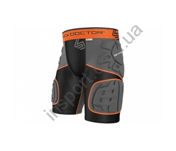 Защитные шорты с протекторами Shock Doctor ULTRA SHOCKSKIN 5-PAD 8687