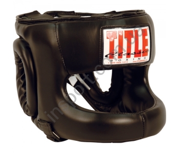 Боксерский шлем TITLE Classiс Face Protector Headgear 5113