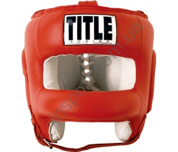 Боксерский шлем TITLE Boxing Face Protector Training Headgear 5057