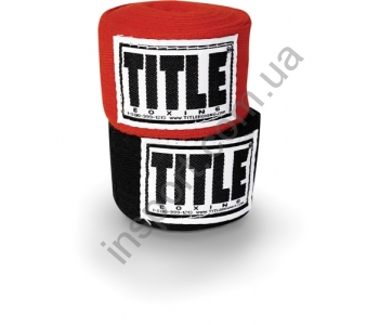 Бинты боксерские TITLE Boxing Traditional Weave Hand Wraps 4012