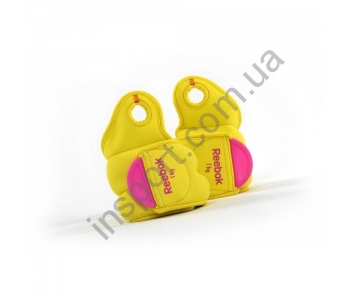 Утяжелители на запястье Reebok 1 кг RAWT-11071YL (In-Atl)