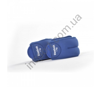 Утяжелители на щиколотку Reebok 1 кг RAEL-11073BL (In-Atl)