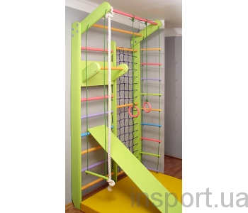 Спортуголок «Комби» цветной(базовая комплектация без навесного) Спортуголок «Комби» цветной(базовая комплектация без навесного)