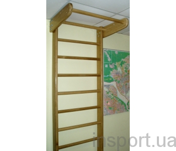 Шведская стенка 240 с турником Дуб Шведская стенка 240 с турником Дуб