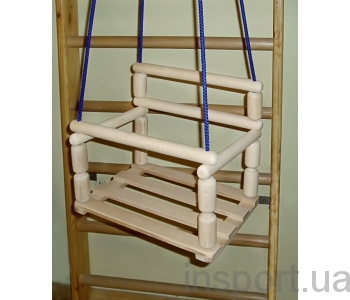 Качелька подвесная из бука