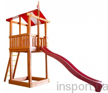 Детская горка с песочницей Babyland-1 