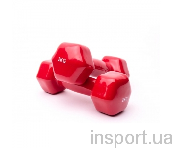 VDD-01-2к Гантель аэробная виниловая Alex 2 кг